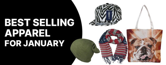 Best Selling Apparel for January