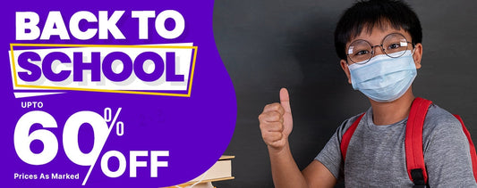 Back to School upto 60% OFF price as marked