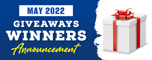 May 2022 Giveaways Winners Announcement - Casaba Shop