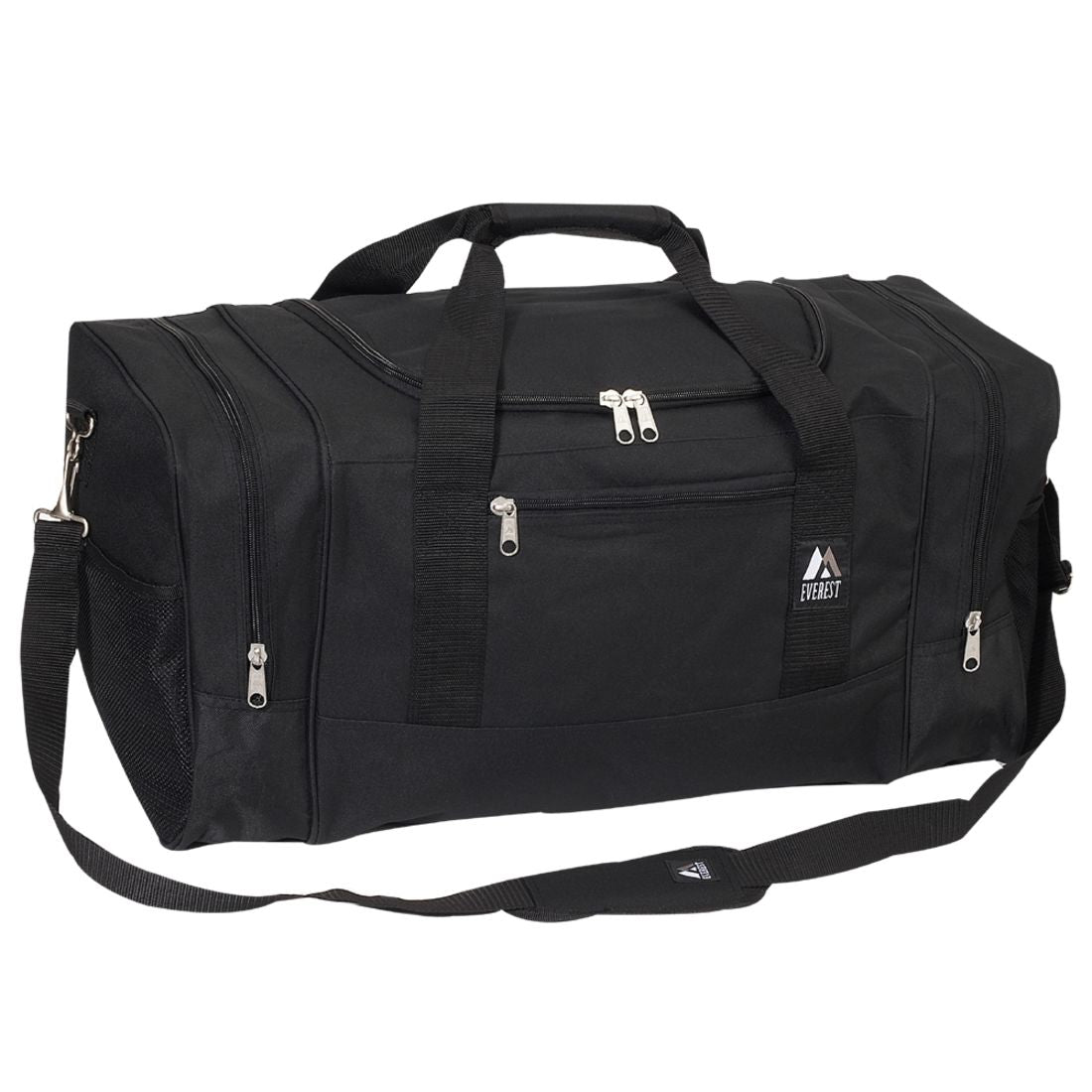 Everest Spacious Sporty Gear Duffel Bag-Black-