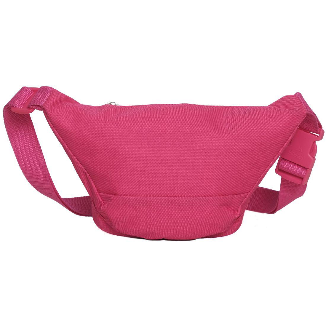 Everest Two-Toned Signature Waist Pack-Black / White-