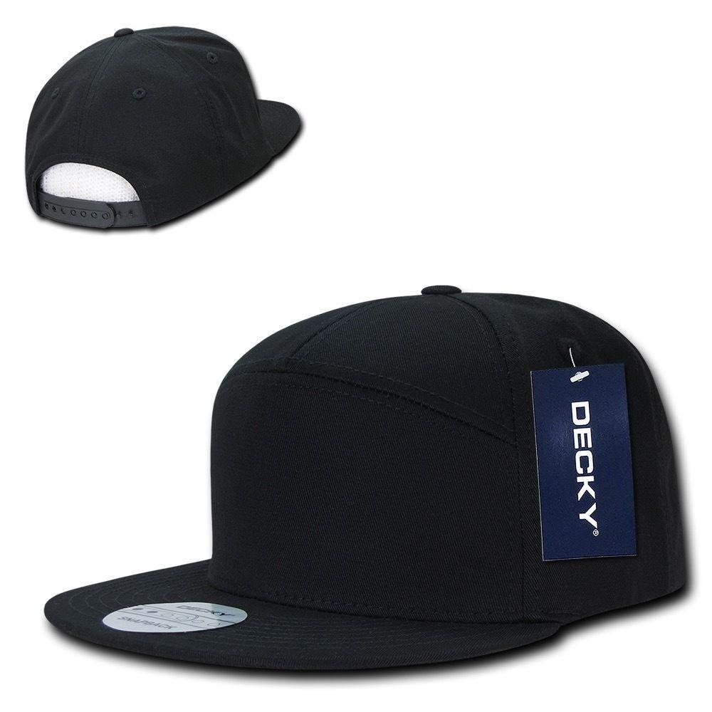 1 Dozen 7 Panel Cotton Snapbacks Flat Bill Baseball Hats Caps Wholesale Bulk-
