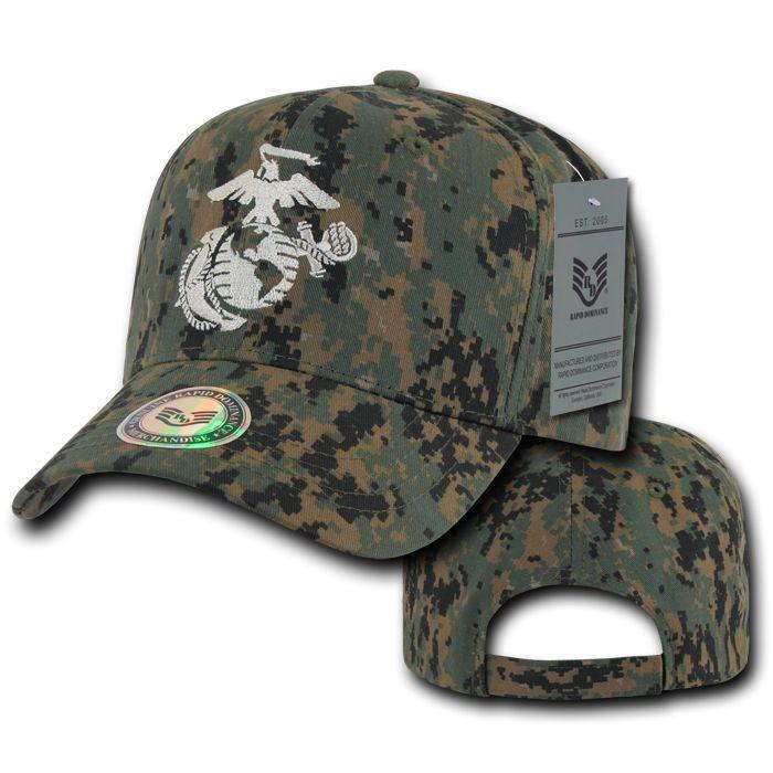 1 Dozen Army Air Force Navy Marines Police Cotton Baseball Hats Caps Wholesale Lots-
