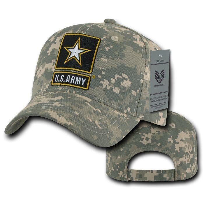 1 Dozen Army Air Force Navy Marines Police Cotton Baseball Hats Caps Wholesale Lots-