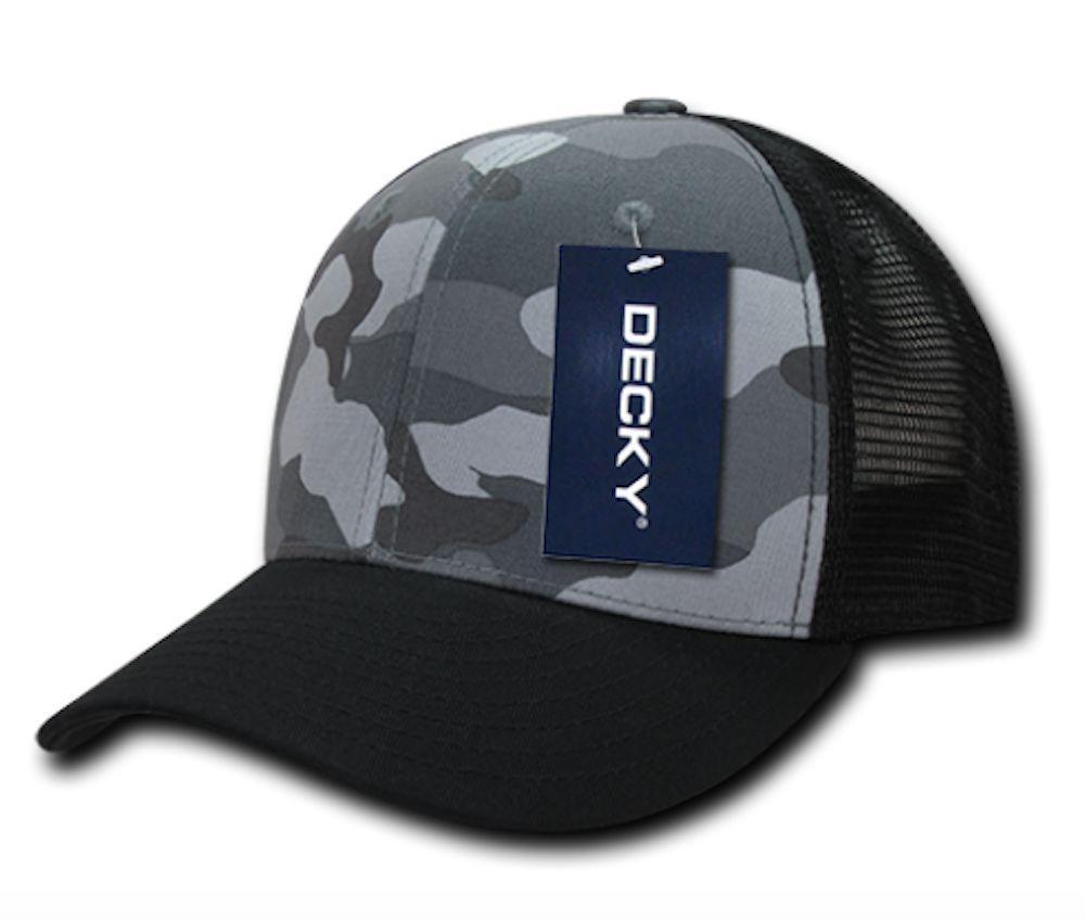 1 Dozen Army Camouflage Curve Bill Trucker Hats Caps Wholesale Lot Bulk-