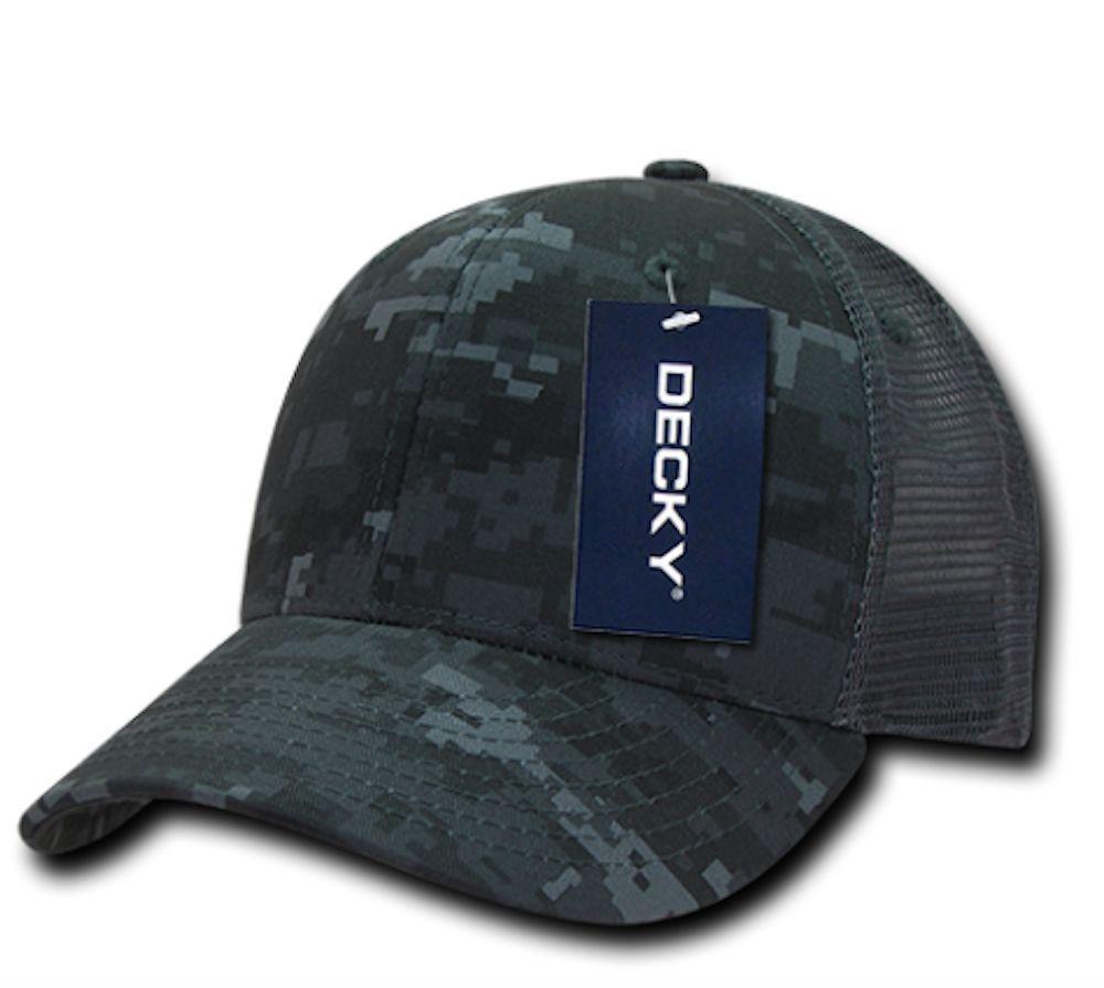 1 Dozen Army Camouflage Curve Bill Trucker Hats Caps Wholesale Lot Bulk-