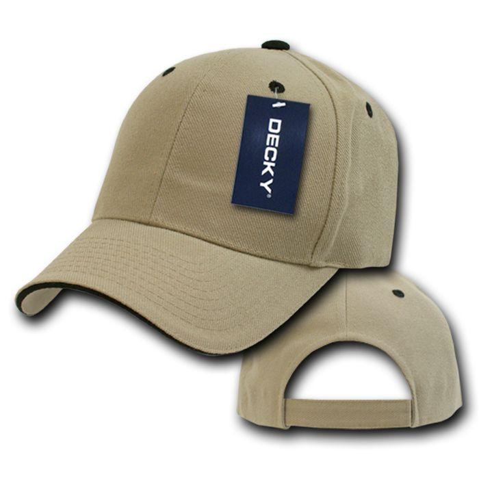 1 Dozen Blank Decky Sandwich Visor Pro Baseball Hats Caps Wholesale Lot-