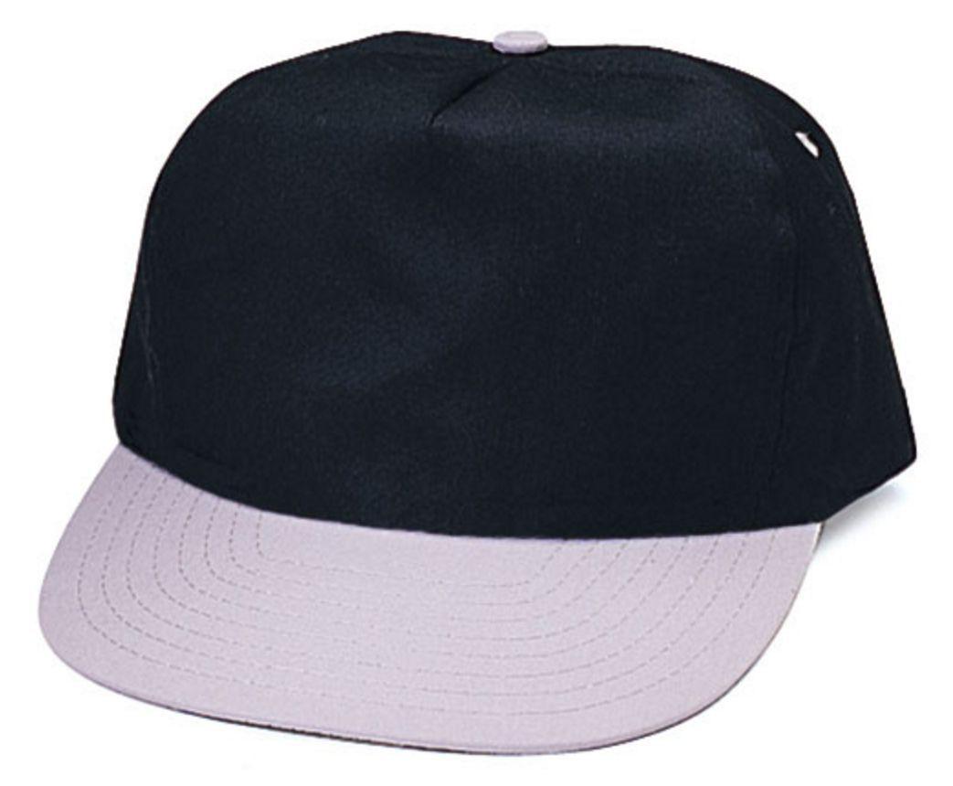 1 Dozen Blank Two Tone 5 Panel Baseball Cotton Twill Hats Caps Wholesale Lot Bulk-