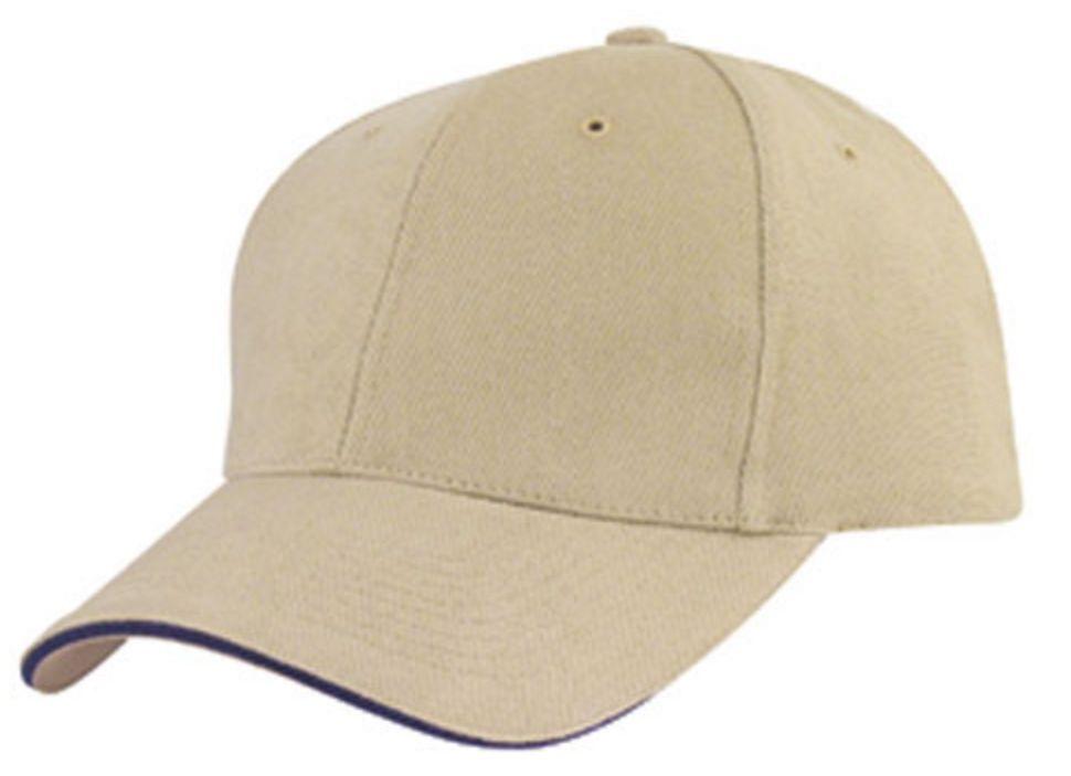 1 Dozen Brushed Cotton Sandwich 6 Panel Low Crown Baseball Hats Caps Wholesale Bulk-