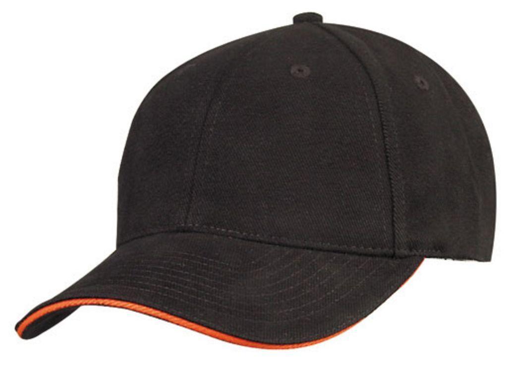 1 Dozen Brushed Cotton Sandwich 6 Panel Low Crown Baseball Hats Caps Wholesale Bulk-