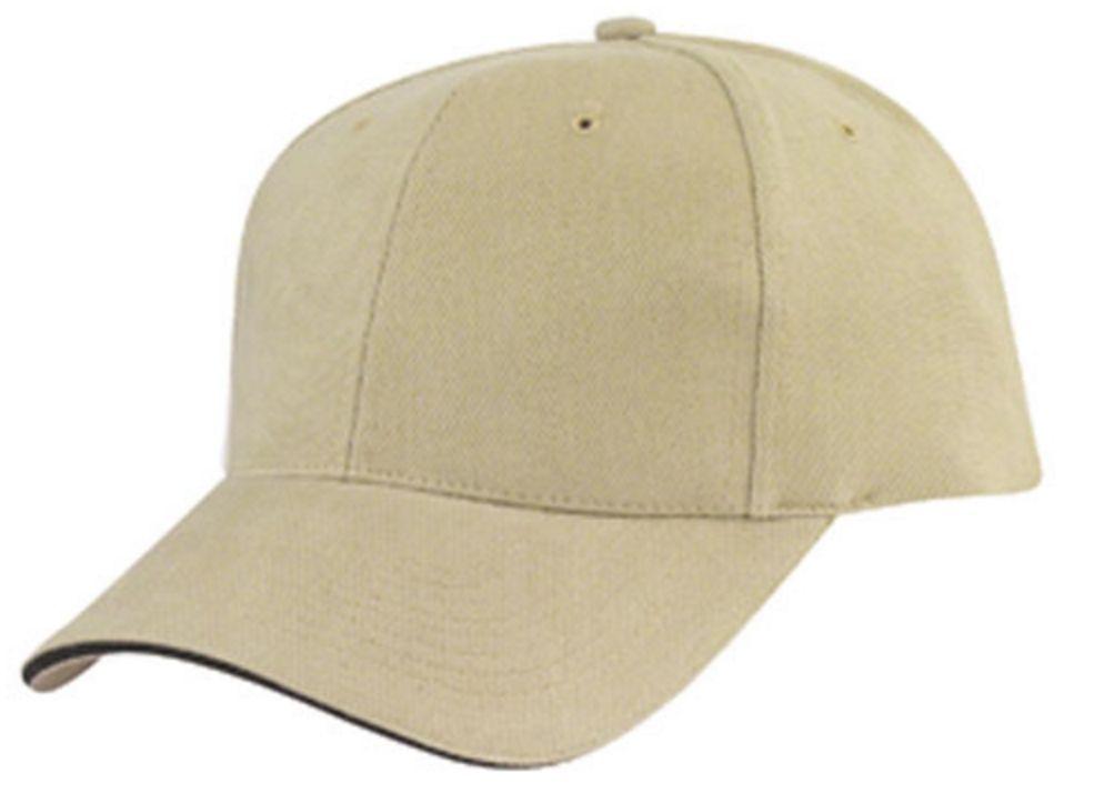 1 Dozen Brushed Cotton Sandwich 6 Panel Low Crown Baseball Hats Caps Wholesale Bulk-