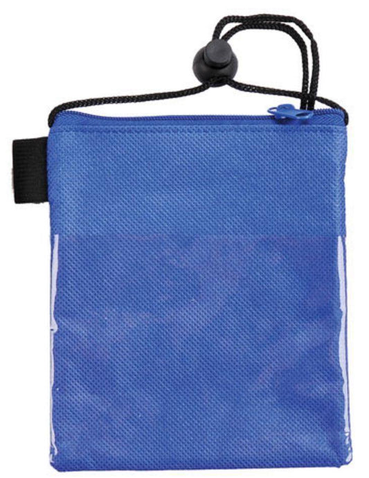 1 Dozen Conference Badge Id Business Card Holder Trade Show Badge Zippered 4X5inch Wholesale Bulk-