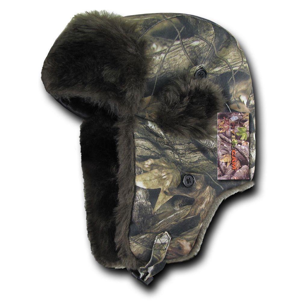 1 Dozen Cotton Camo Hybricam Aviator Hunting Fishing Caps Hats Wholesale Bulk-