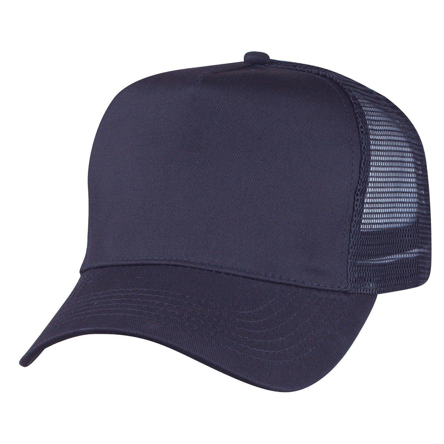 1 Dozen Cotton Twill Baseball Mesh Trucker 5 Panel Hats Cap Wholesale Lot Bulk-