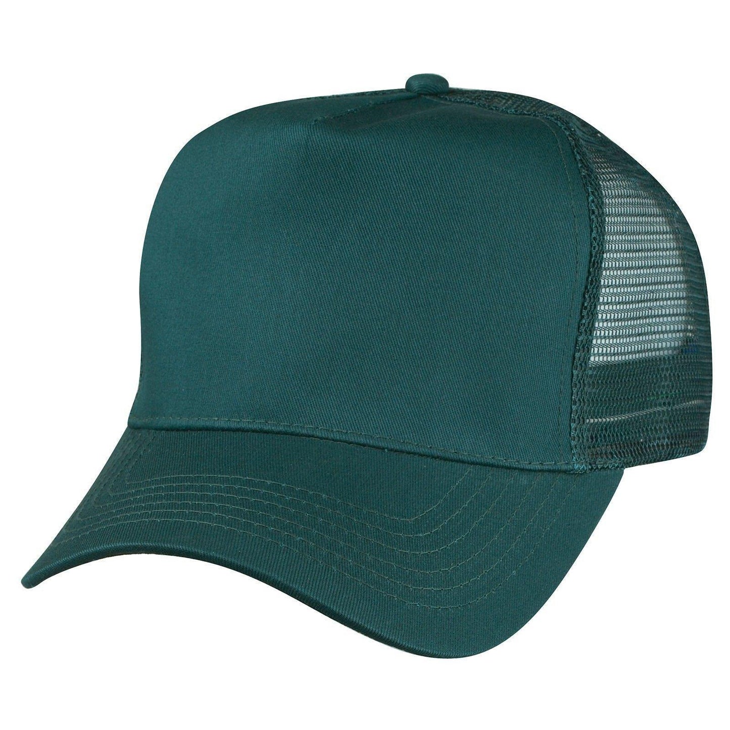 1 Dozen Cotton Twill Baseball Mesh Trucker 5 Panel Hats Cap Wholesale Lot Bulk-