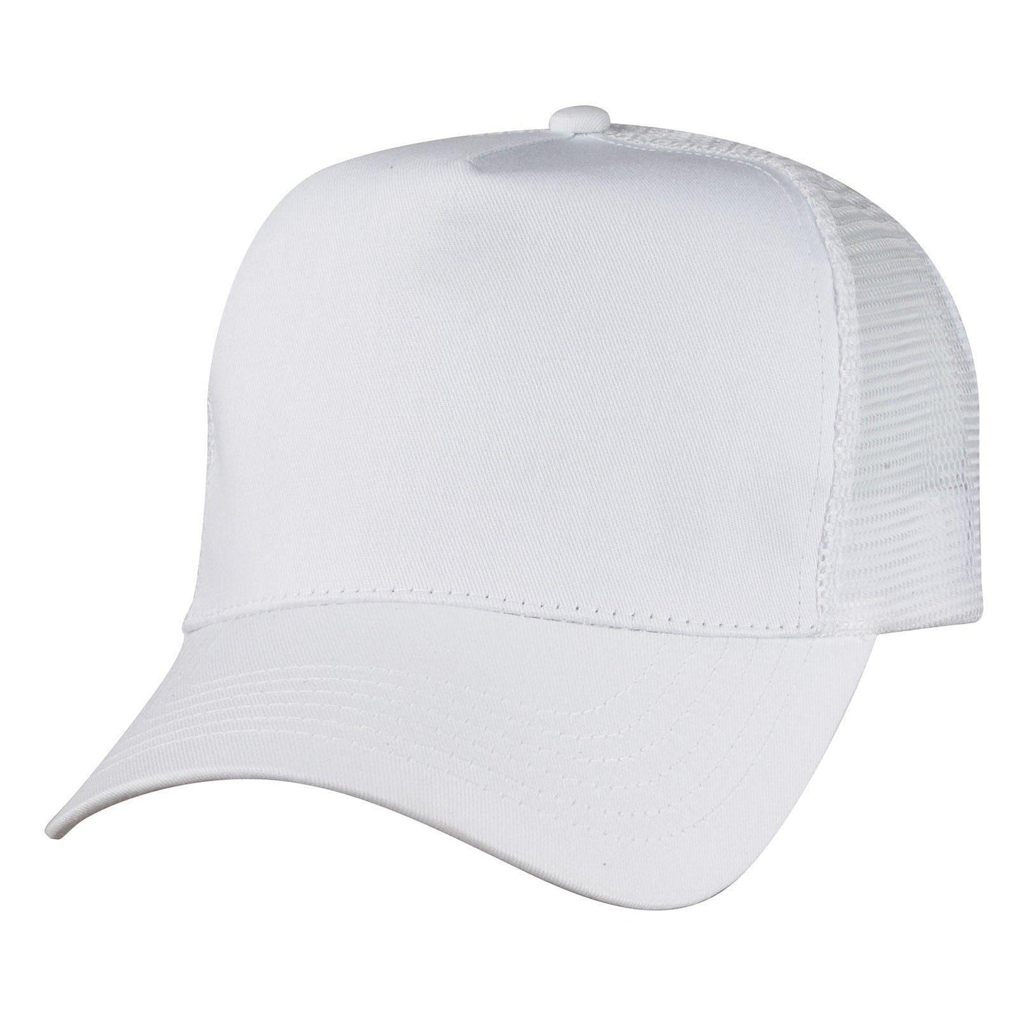 1 Dozen Cotton Twill Baseball Mesh Trucker 5 Panel Hats Cap Wholesale Lot Bulk-