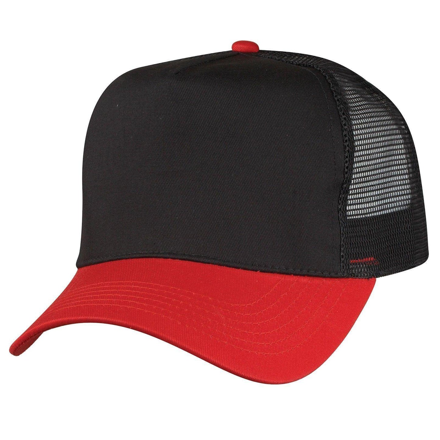 1 Dozen Cotton Twill Baseball Mesh Trucker 5 Panel Hats Cap Wholesale Lot Bulk-