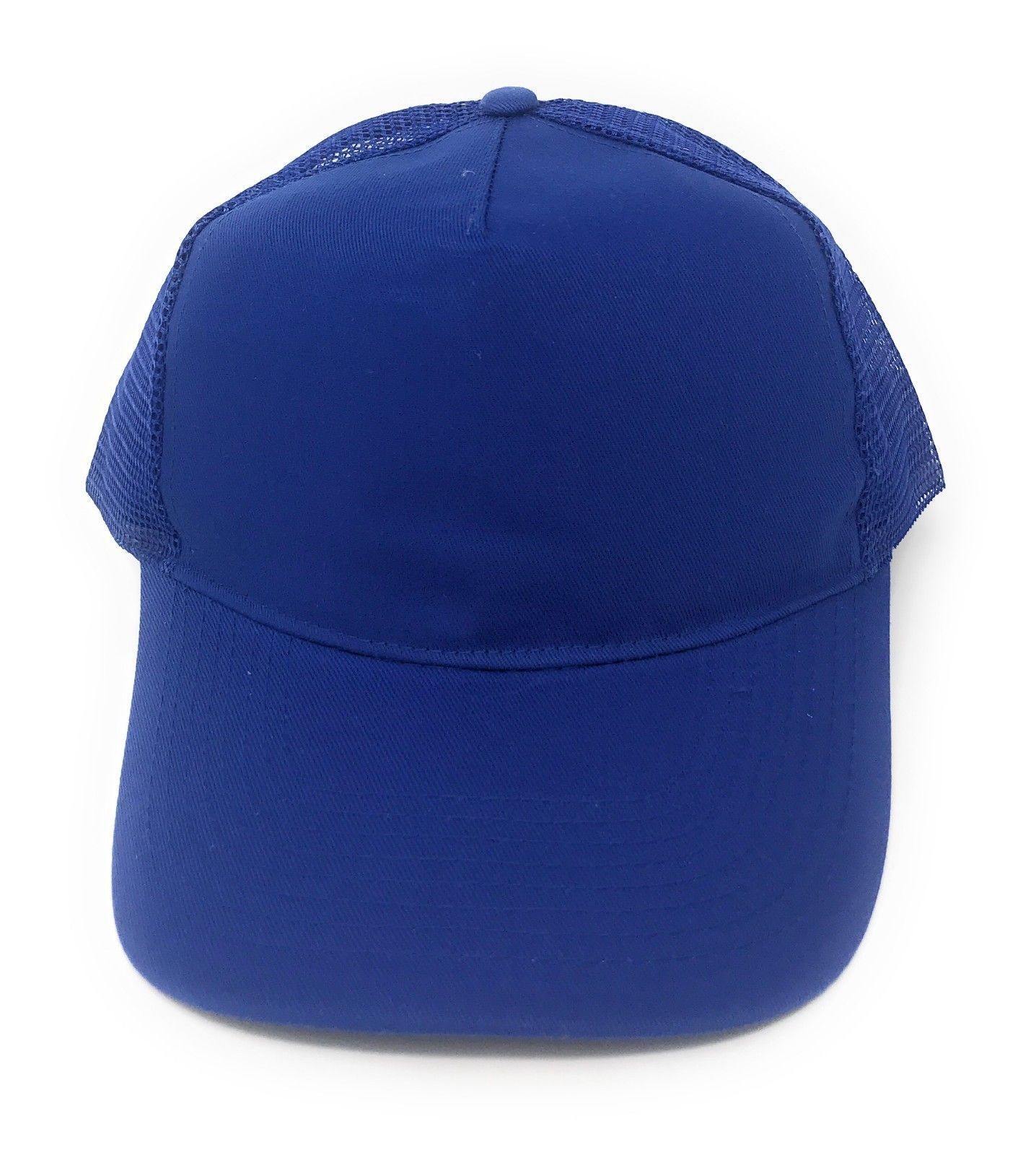 1 Dozen Cotton Twill Baseball Mesh Trucker 5 Panel Hats Cap Wholesale Lot Bulk-