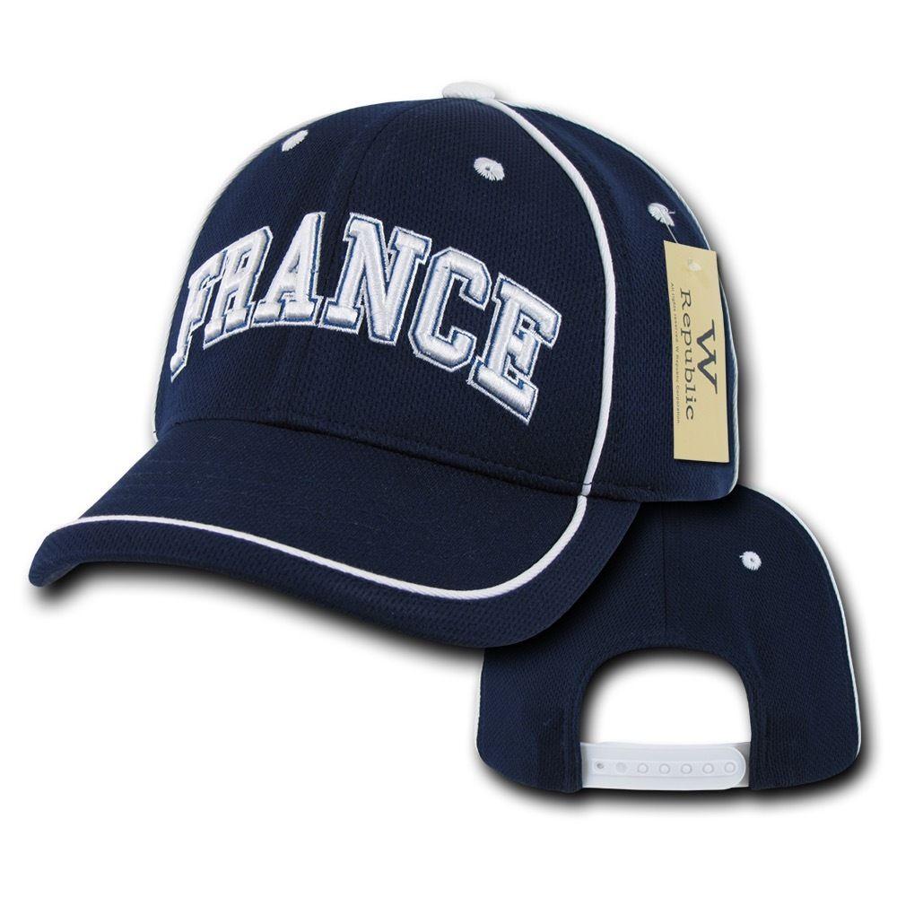 1 Dozen Country Logo Jersey Mesh 6 Panel Constructed Baseball Caps Hat Wholesale Bulk-