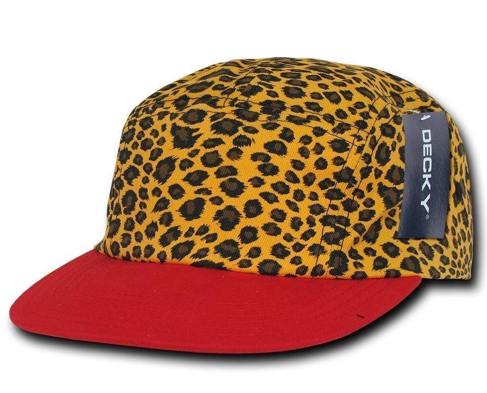 1 Dozen Decky 5 Panel Classic Racing Jockey Caps Hats Animal Print Wholesale Bulk-