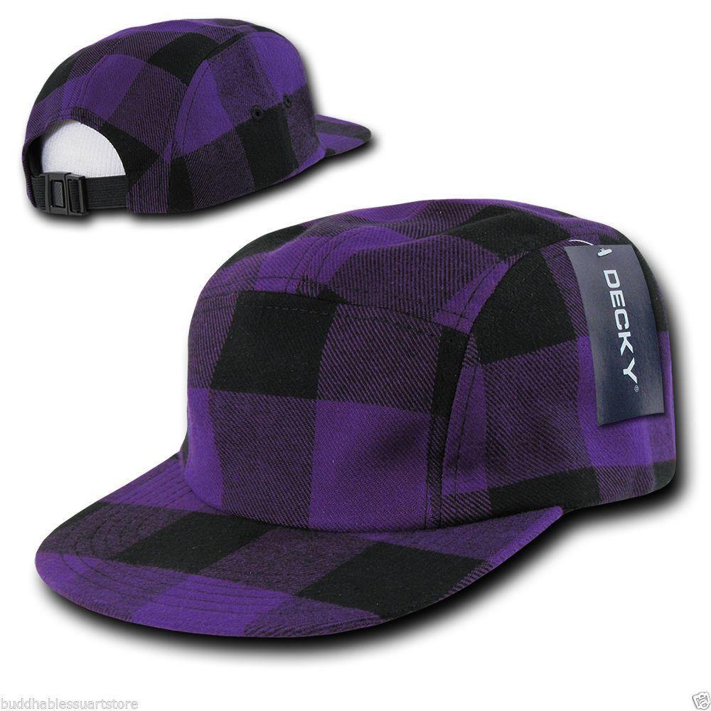 1 Dozen Decky 5 Panel Racer Racing Jockey Biker Caps Hats Camo Wholesale-985 - Solid Colors-