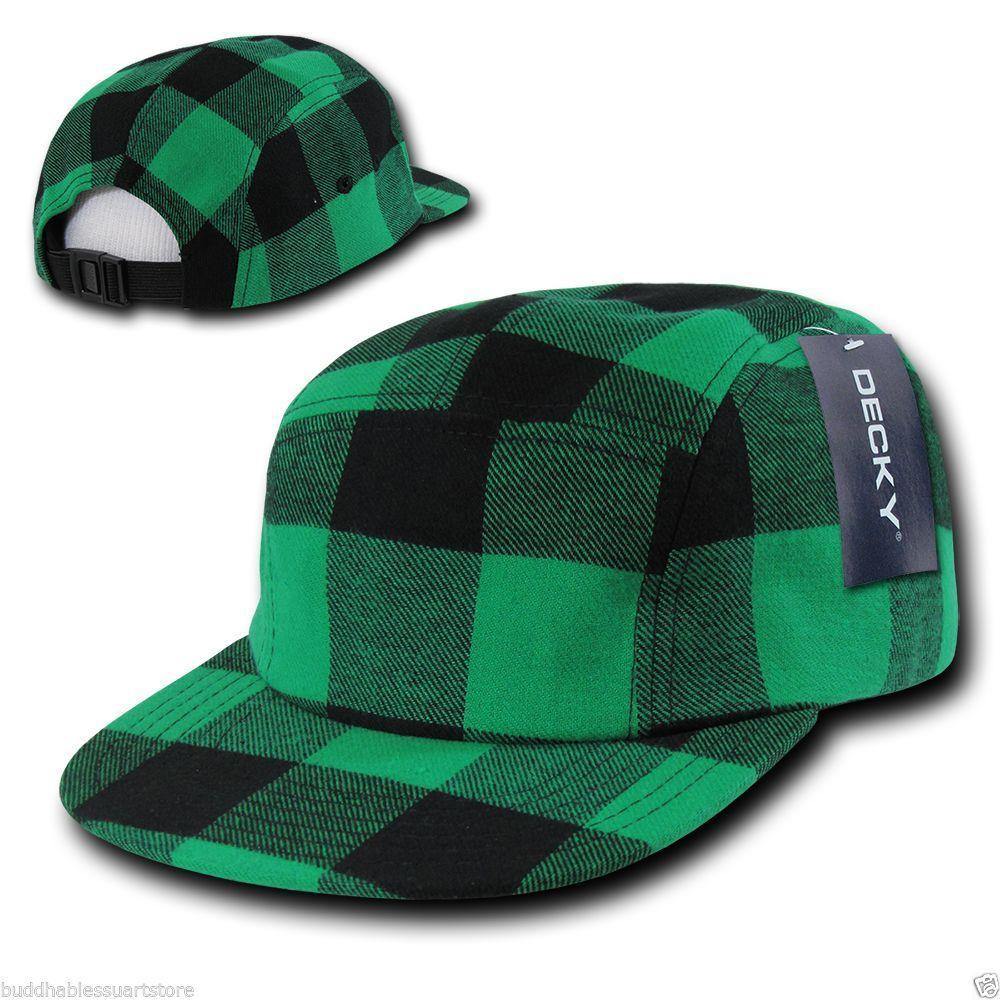 1 Dozen Decky 5 Panel Racer Racing Jockey Biker Caps Hats Camo Wholesale-985 - Solid Colors-