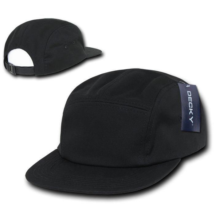 1 Dozen Decky 5 Panel Racer Racing Jockey Biker Caps Hats Camo Wholesale-985 - Solid Colors-