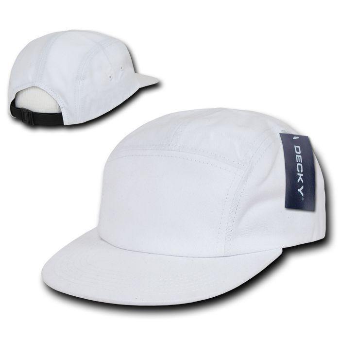 1 Dozen Decky 5 Panel Racer Racing Jockey Biker Caps Hats Camo Wholesale-985 - Solid Colors-