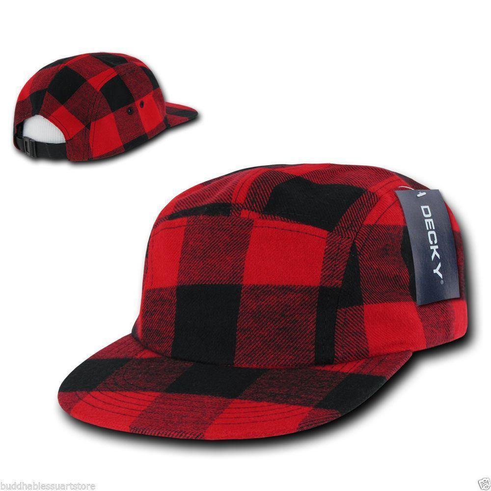 1 Dozen Decky 5 Panel Racer Racing Jockey Biker Caps Hats Camo Wholesale-985 - Solid Colors-