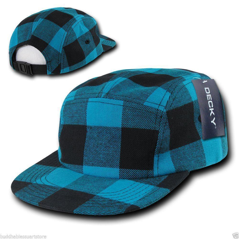 1 Dozen Decky 5 Panel Racer Racing Jockey Biker Caps Hats Camo Wholesale-985 - Solid Colors-
