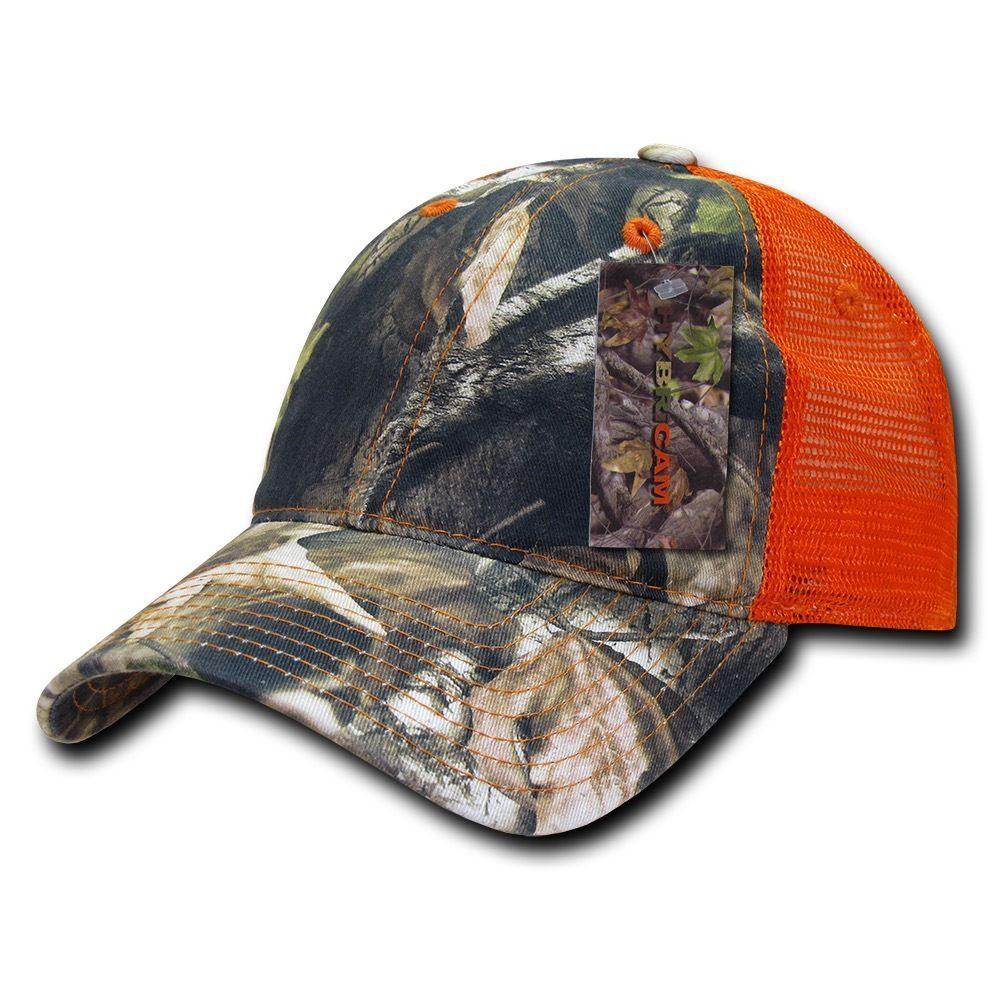 1 Dozen Decky 6 Panel Camouflage Hybricam Trucker Hats Caps Wholesale Lots-