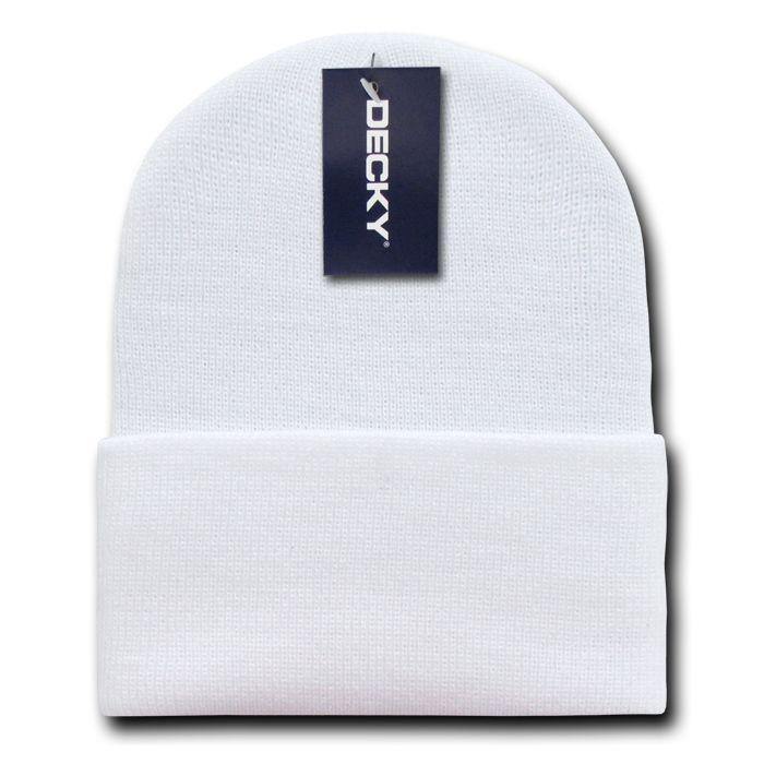 1 Dozen Decky Beanies Cuffed Knit Ski Snowboard Skull Winter Wholesale-
