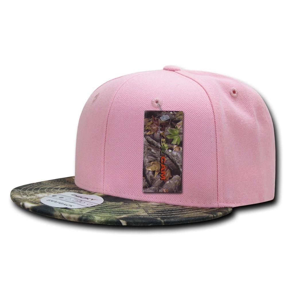 1 Dozen Decky Camouflage Hybricam Bill Snapback Baseball Caps Hats Wholesale Lot-