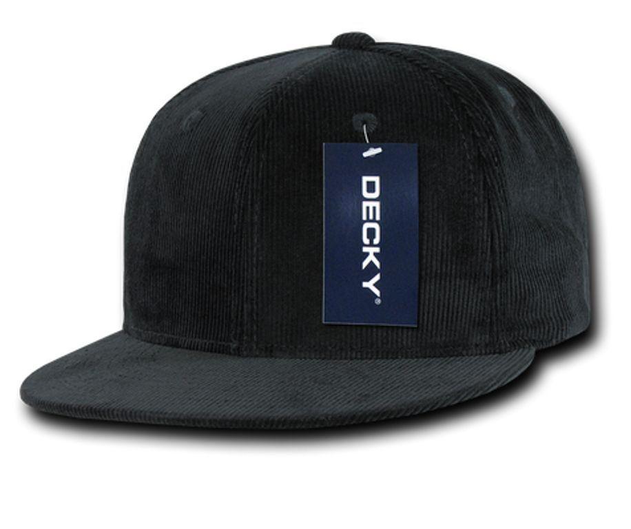 1 Dozen Decky Corduroy Snapback 6 Panel Constructed Baseball Hats Caps Wholesale Lots-