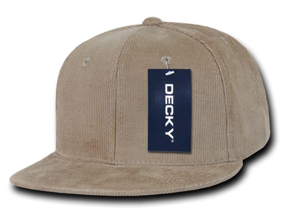 1 Dozen Decky Corduroy Snapback 6 Panel Constructed Baseball Hats Caps Wholesale Lots-