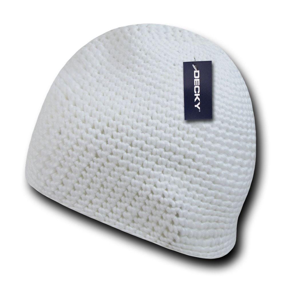 1 Dozen Decky Door Mat Extra Thick Beanies Short Knitted Ski Caps Wholesale Lot-