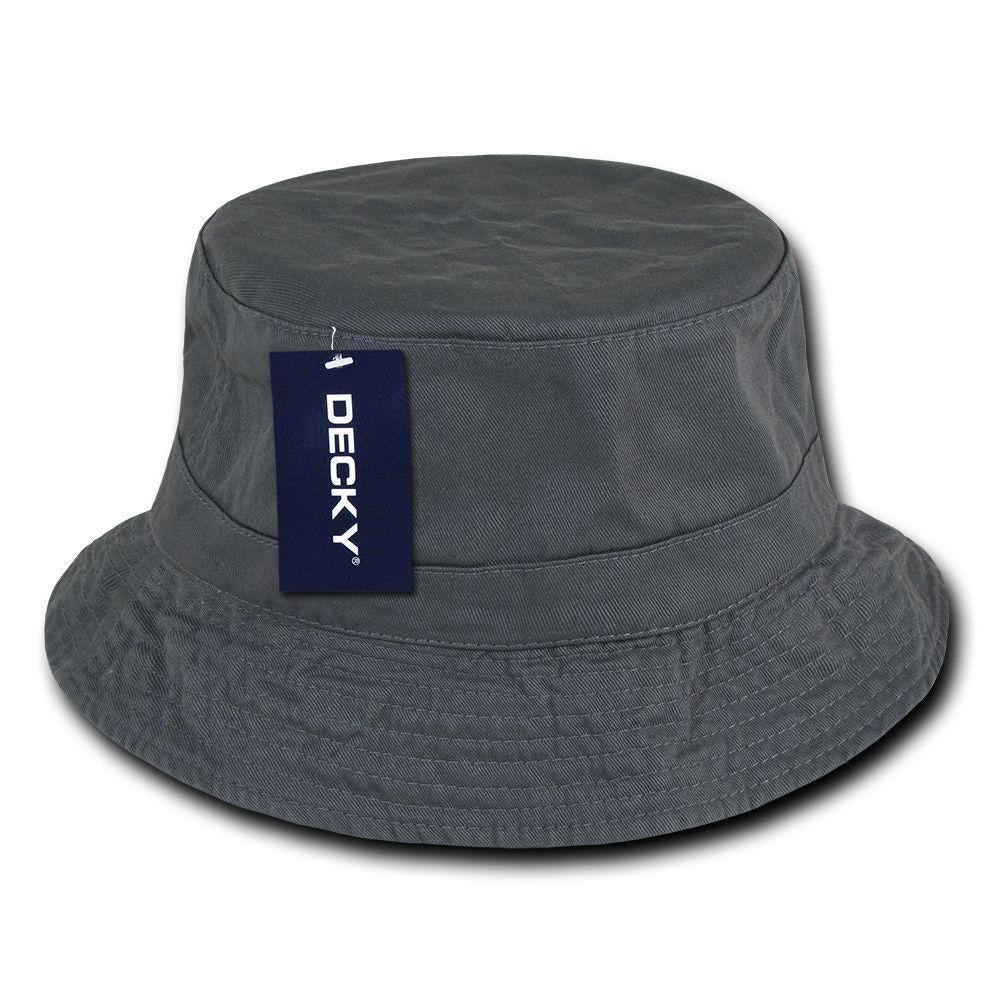 1 Dozen Decky Fisherman'S Bucket Washed Chino Twill Hat Hats Cotton Wholesale-