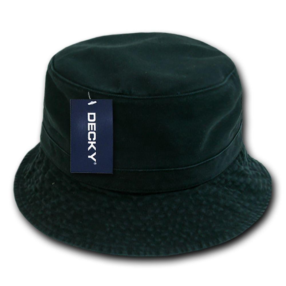 1 Dozen Decky Fisherman'S Bucket Washed Chino Twill Hat Hats Cotton Wholesale-