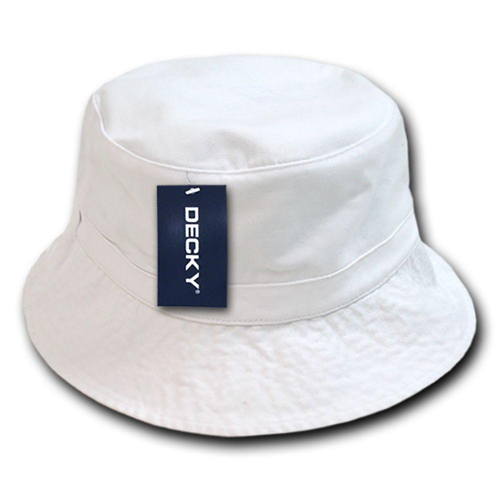 1 Dozen Decky Fisherman'S Bucket Washed Chino Twill Hat Hats Cotton Wholesale-