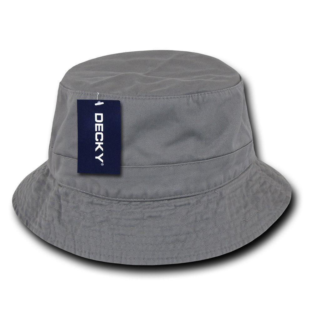 1 Dozen Decky Fisherman'S Bucket Washed Chino Twill Hat Hats Cotton Wholesale-