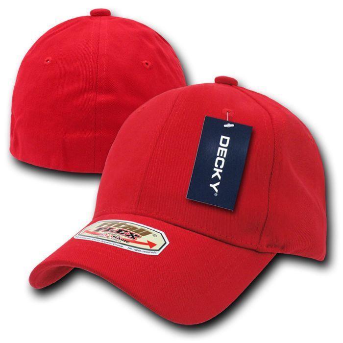 1 Dozen Decky Fitall Flex Fitted Baseball Dad Caps Hats Wholesale Lots-