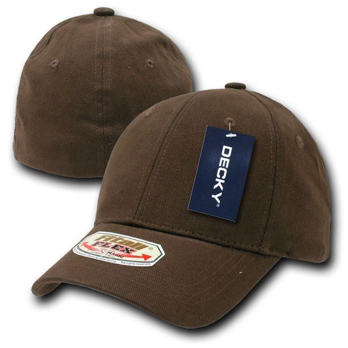 1 Dozen Decky Fitall Flex Fitted Baseball Dad Caps Hats Wholesale Lots-