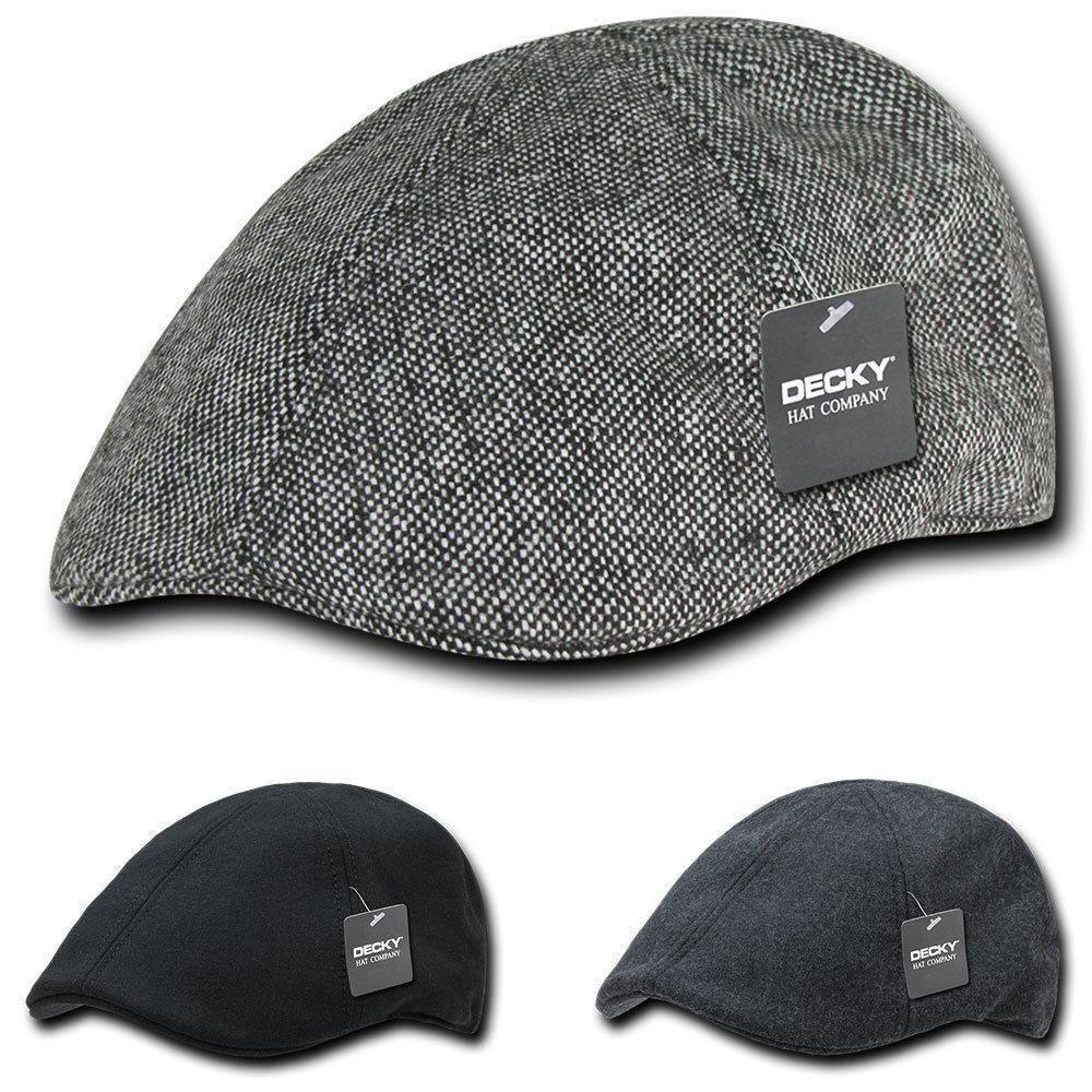 1 Dozen Decky Melton Woven Wool Ivy 6 Panel Hats Caps Warm Ski Wholesale Bulk-