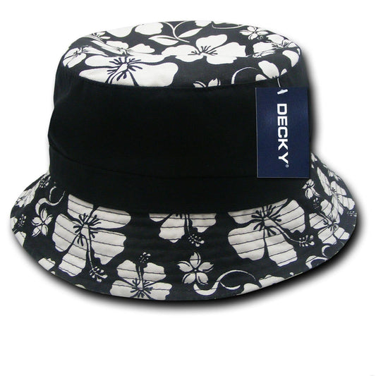 1 Dozen Decky New Floral Polo Unconstructed Bucket Caps Hats Wholesale Lots-