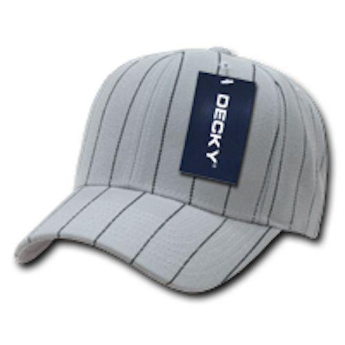 1 Dozen Decky Pin Striped Pinstriped Baseball Hat Caps Wholesale Lots-