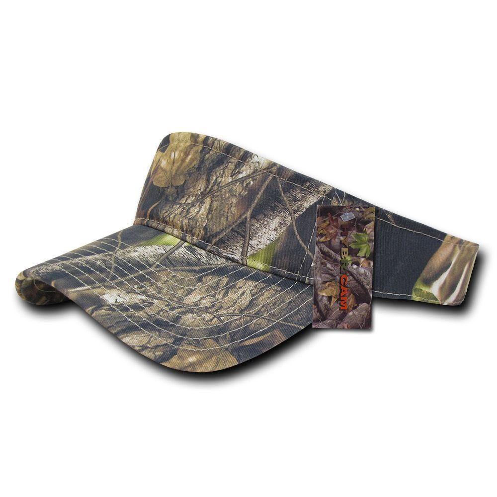 1 Dozen Decky Pre Curved Bill Camouflage Hybricam Summer Cotton Visors Wholesale-