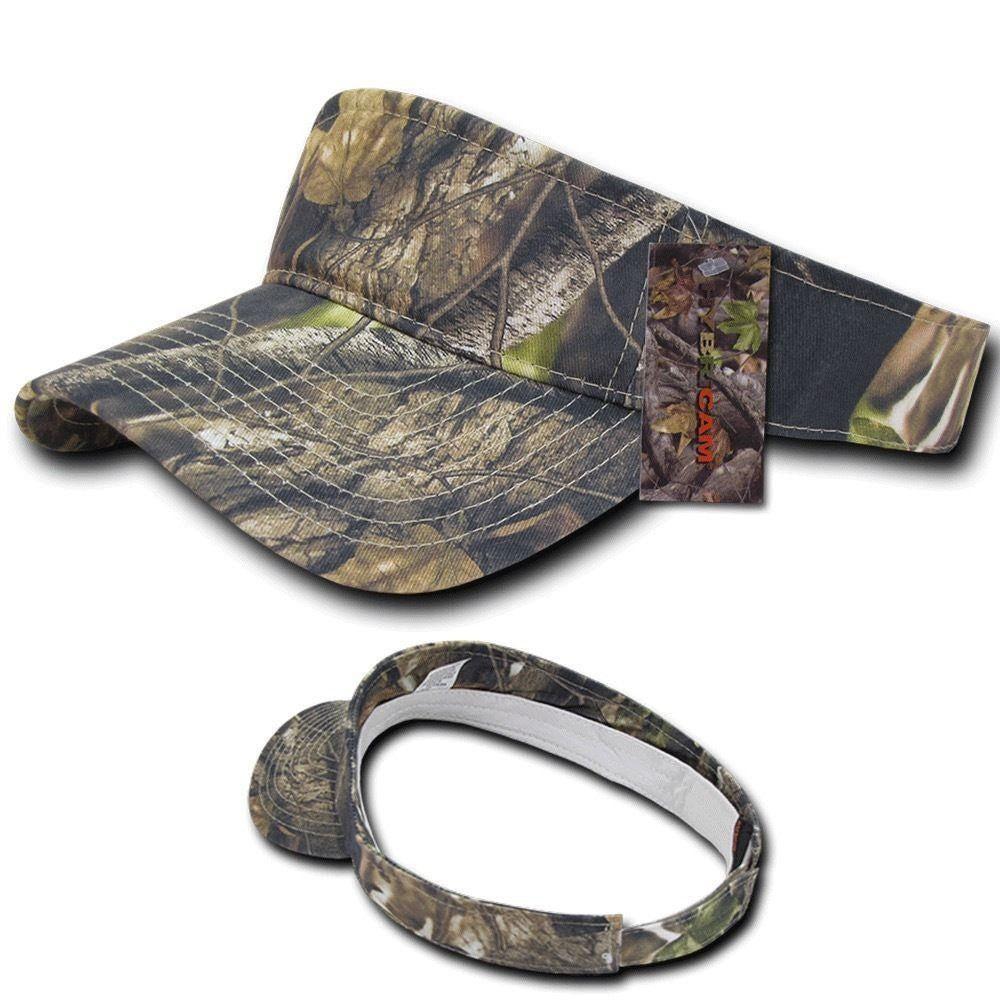1 Dozen Decky Pre Curved Bill Camouflage Hybricam Summer Cotton Visors Wholesale-