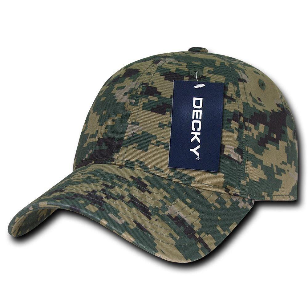 1 Dozen Decky Relaxed Cotton Camo Low Crown Dad Caps Hats Caps Wholesale-