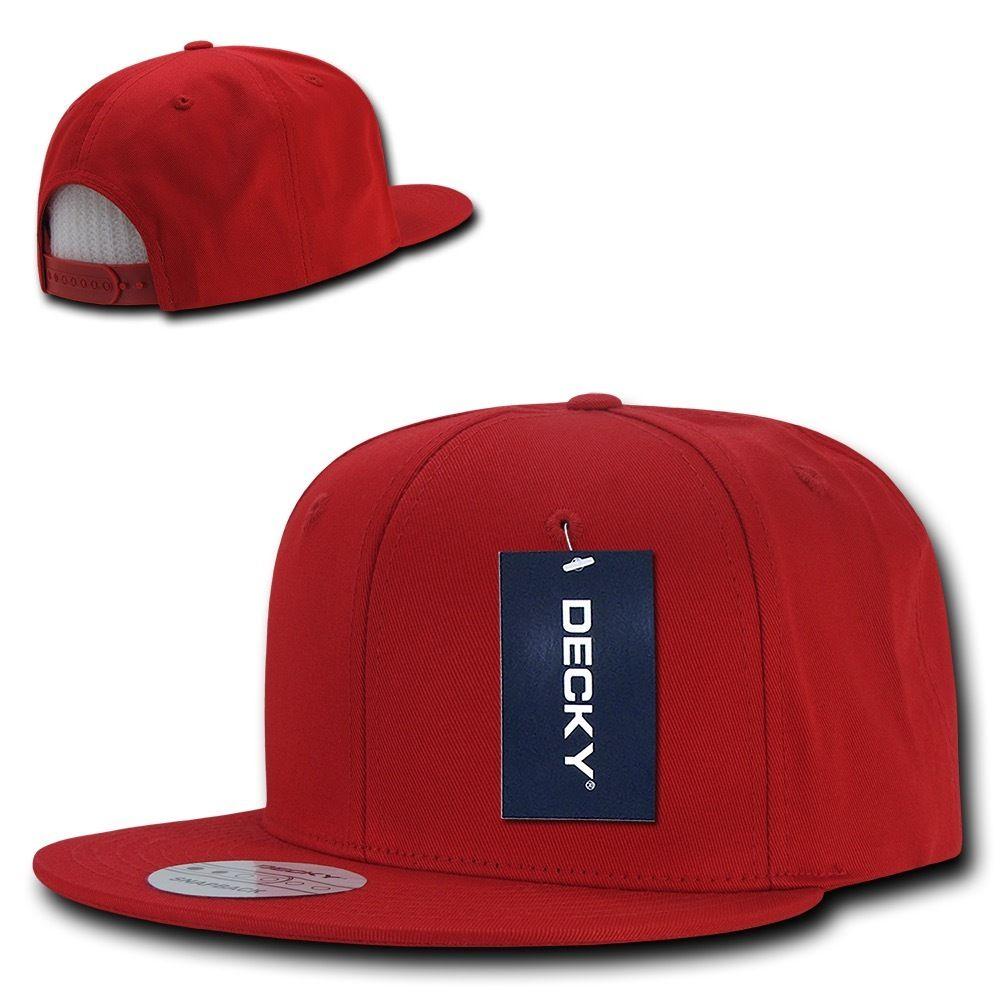 1 Dozen Decky Retro Flat Bill 6 Panel Snapback Baseball Caps Hats Wholesale-