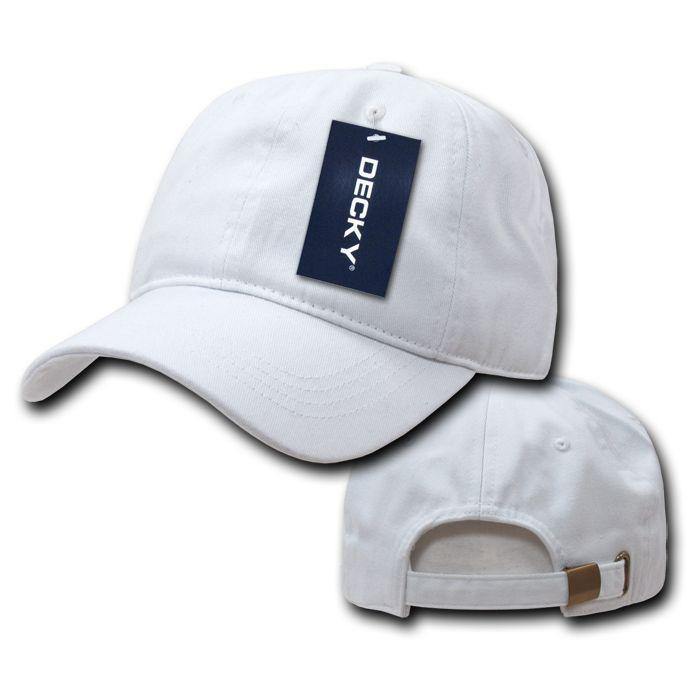 1 Dozen Decky Two Ply Polo Washed Heavy Cotton 6 Panel Dad Hats Cap Wholesale-